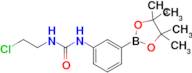 1-(2-Chloroethyl)-3-(3-(4,4,5,5-tetramethyl-1,3,2-dioxaborolan-2-yl)phenyl)urea