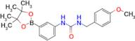 1-(4-Methoxybenzyl)-3-(3-(4,4,5,5-tetramethyl-1,3,2-dioxaborolan-2-yl)phenyl)urea