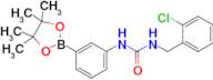 1-(2-Chlorobenzyl)-3-(3-(4,4,5,5-tetramethyl-1,3,2-dioxaborolan-2-yl)phenyl)urea