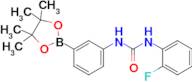 1-(2-Fluorophenyl)-3-(3-(4,4,5,5-tetramethyl-1,3,2-dioxaborolan-2-yl)phenyl)urea