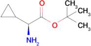 Tert-butyl (S)-2-amino-2-cyclopropylacetate