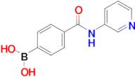 (4-(Pyridin-3-ylcarbamoyl)phenyl)boronic acid