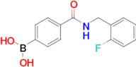 (4-((2-Fluorobenzyl)carbamoyl)phenyl)boronic acid