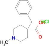 4-Benzyl-1-methylpiperidine-4-carboxylic acid hydrochloride