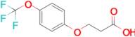 3-(4-(Trifluoromethoxy)phenoxy)propanoic acid