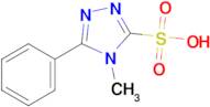 4-Methyl-5-phenyl-4H-1,2,4-triazole-3-sulfonic acid