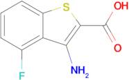 3-Amino-4-fluorobenzo[b]thiophene-2-carboxylic acid