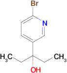 3-(6-Bromopyridin-3-yl)pentan-3-ol