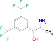 2-Amino-1-(3,5-bis(trifluoromethyl)phenyl)propan-1-ol