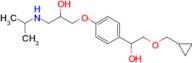 1-(4-(2-(Cyclopropylmethoxy)-1-hydroxyethyl)phenoxy)-3-(isopropylamino)propan-2-ol