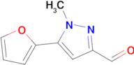 5-(Furan-2-yl)-1-methyl-1H-pyrazole-3-carbaldehyde