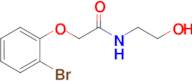 2-(2-Bromophenoxy)-N-(2-hydroxyethyl)acetamide