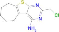 2-(Chloromethyl)-6,7,8,9-tetrahydro-5H-cyclohepta[4,5]thieno[2,3-d]pyrimidin-4-amine