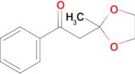 2-(2-Methyl-1,3-dioxolan-2-yl)-1-phenylethan-1-one