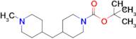 Tert-butyl 4-((1-methylpiperidin-4-yl)methyl)piperidine-1-carboxylate