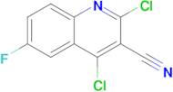 2,4-Dichloro-6-fluoroquinoline-3-carbonitrile