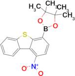 4,4,5,5-Tetramethyl-2-(1-nitrodibenzo[b,d]thiophen-4-yl)-1,3,2-dioxaborolane