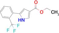 Ethyl 5-(2-(trifluoromethyl)phenyl)-1H-pyrrole-3-carboxylate