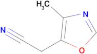 2-(4-Methyloxazol-5-yl)acetonitrile