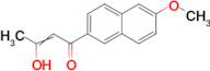 3-hydroxy-1-(6-methoxynaphthalen-2-yl)but-2-en-1-one