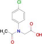 N-acetyl-N-(4-chlorophenyl)glycine