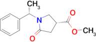 Methyl (R)-5-oxo-1-((S)-1-phenylethyl)pyrrolidine-3-carboxylate