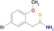 2-(5-Bromo-2-methoxyphenyl)ethanethioamide