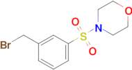 4-((3-(Bromomethyl)phenyl)sulfonyl)morpholine