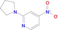 4-Nitro-2-(pyrrolidin-1-yl)pyridine