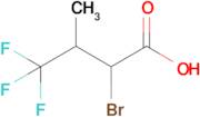 2-Bromo-4,4,4-trifluoro-3-methylbutanoic acid