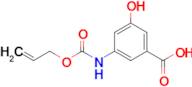 3-(((Allyloxy)carbonyl)amino)-5-hydroxybenzoic acid