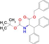 Benzyl (R)-2-((tert-butoxycarbonyl)amino)-3,3-diphenylpropanoate