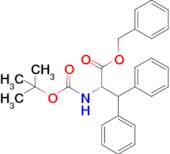 Benzyl (S)-2-((tert-butoxycarbonyl)amino)-3,3-diphenylpropanoate