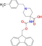 4-((((9H-fluoren-9-yl)methoxy)carbonyl)amino)-1-(4-methylbenzyl)piperidine-4-carboxylic acid