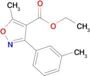 Ethyl 5-methyl-3-(m-tolyl)isoxazole-4-carboxylate