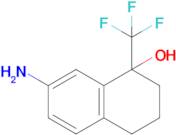 7-Amino-1-(trifluoromethyl)-1,2,3,4-tetrahydronaphthalen-1-ol