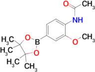 N-(2-methoxy-4-(4,4,5,5-tetramethyl-1,3,2-dioxaborolan-2-yl)phenyl)acetamide