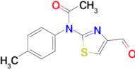 N-(4-formylthiazol-2-yl)-N-(p-tolyl)acetamide