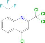 4-Chloro-2-(trichloromethyl)-8-(trifluoromethyl)quinoline