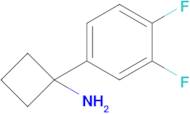1-(3,4-Difluorophenyl)cyclobutan-1-amine