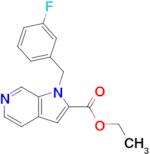 Ethyl 1-(3-fluorobenzyl)-1H-pyrrolo[2,3-c]pyridine-2-carboxylate