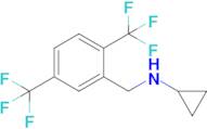 N-(2,5-bis(trifluoromethyl)benzyl)cyclopropanamine