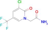 2-(3-Chloro-2-oxo-5-(trifluoromethyl)pyridin-1(2H)-yl)acetamide