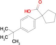 1-(4-(Tert-butyl)phenyl)cyclopentane-1-carboxylic acid