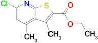 Ethyl 6-chloro-3,4-dimethylthieno[2,3-b]pyridine-2-carboxylate