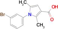 1-(3-Bromophenyl)-2,5-dimethyl-1H-pyrrole-3-carboxylic acid