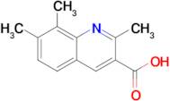 2,7,8-Trimethylquinoline-3-carboxylic acid