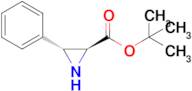 Tert-butyl (2S,3R)-3-phenylaziridine-2-carboxylate