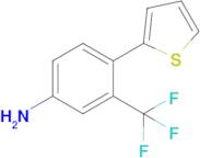 4-(Thiophen-2-yl)-3-(trifluoromethyl)aniline