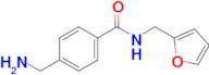 4-(Aminomethyl)-N-(furan-2-ylmethyl)benzamide